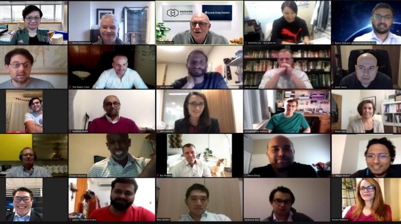 Picture of a zoom call