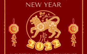 Happy Lunar New Year Tiger